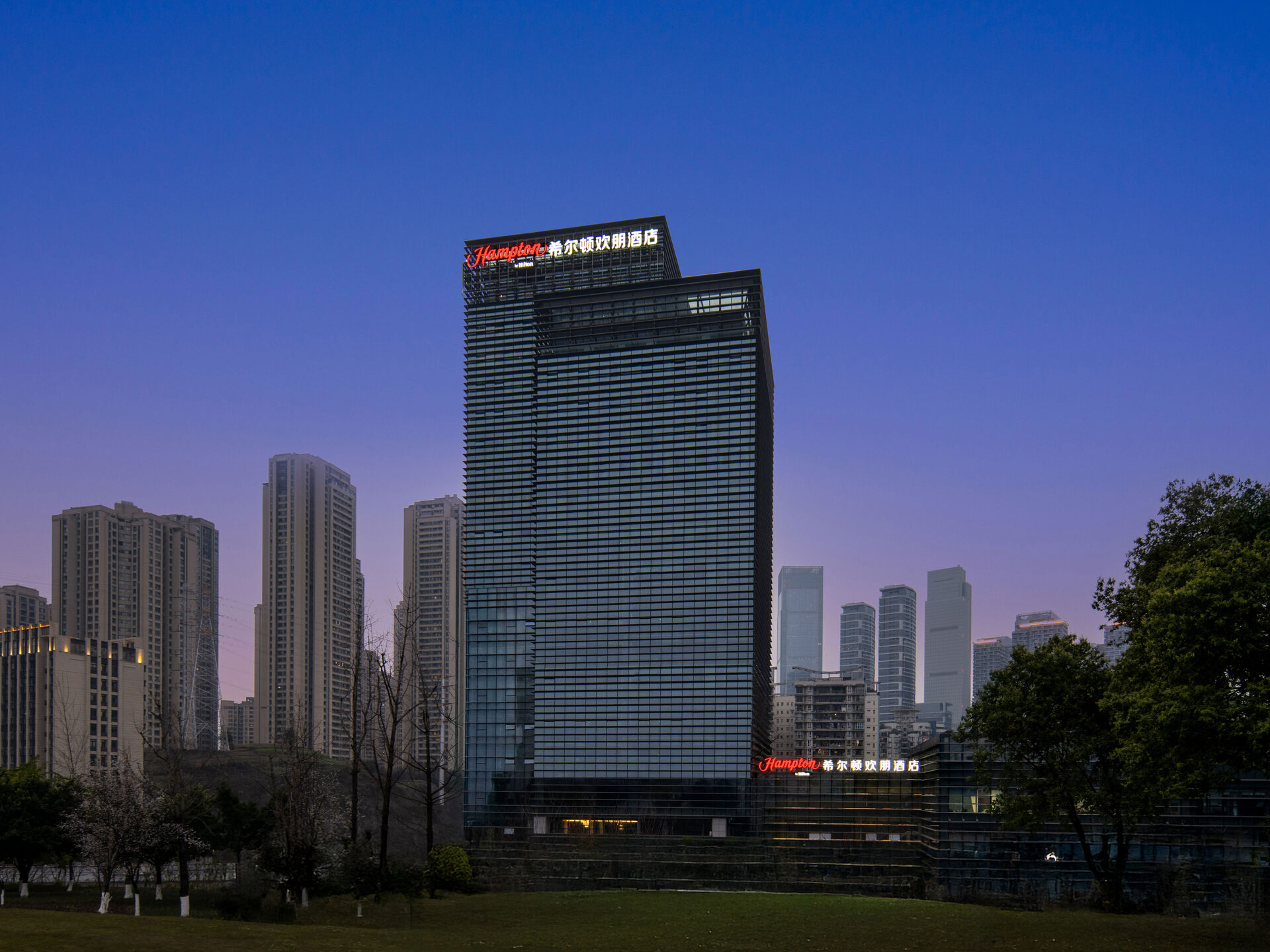 重庆江北嘴希尔顿欢朋酒店