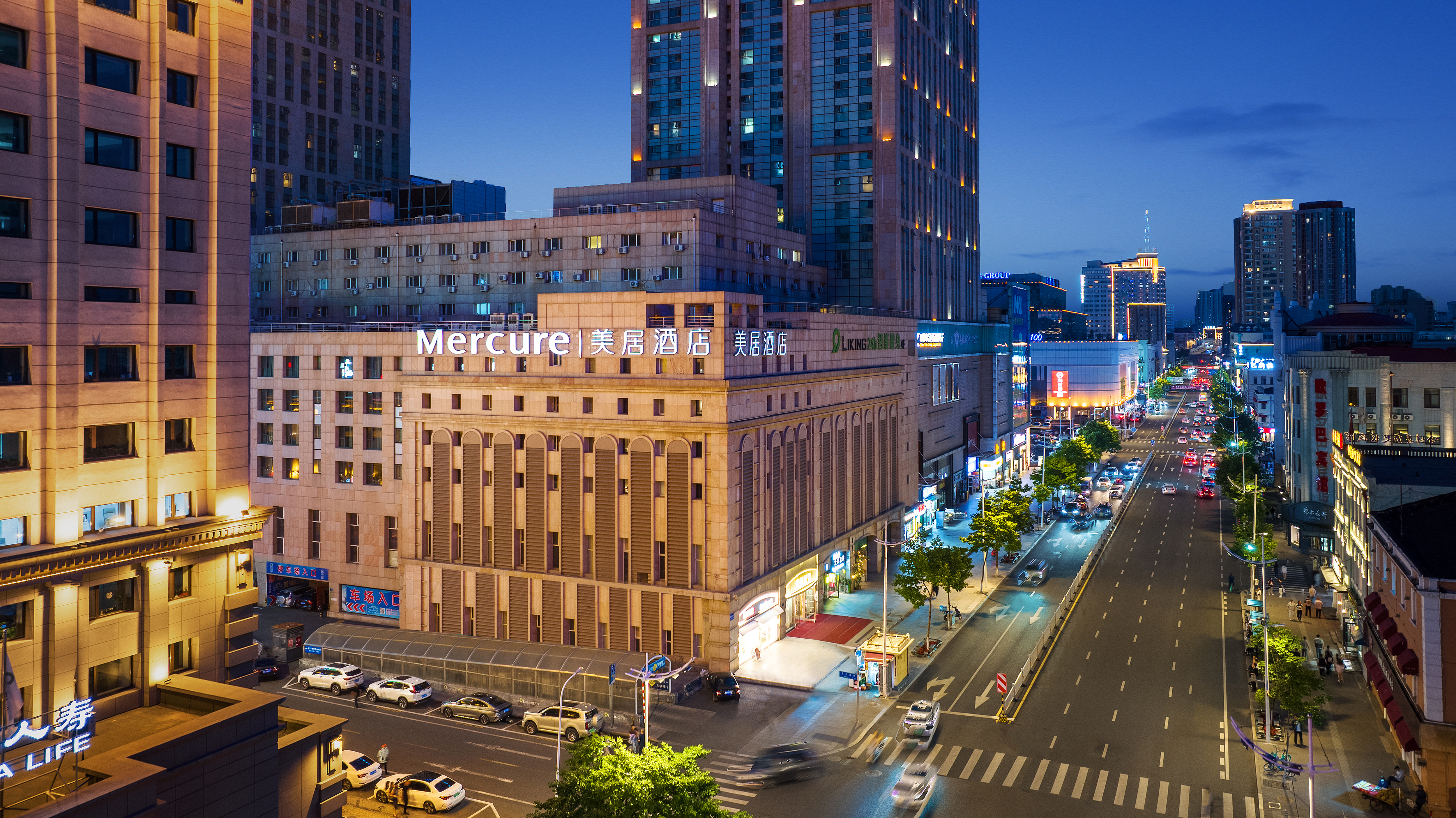 哈尔滨中央大街索菲亚美居酒店