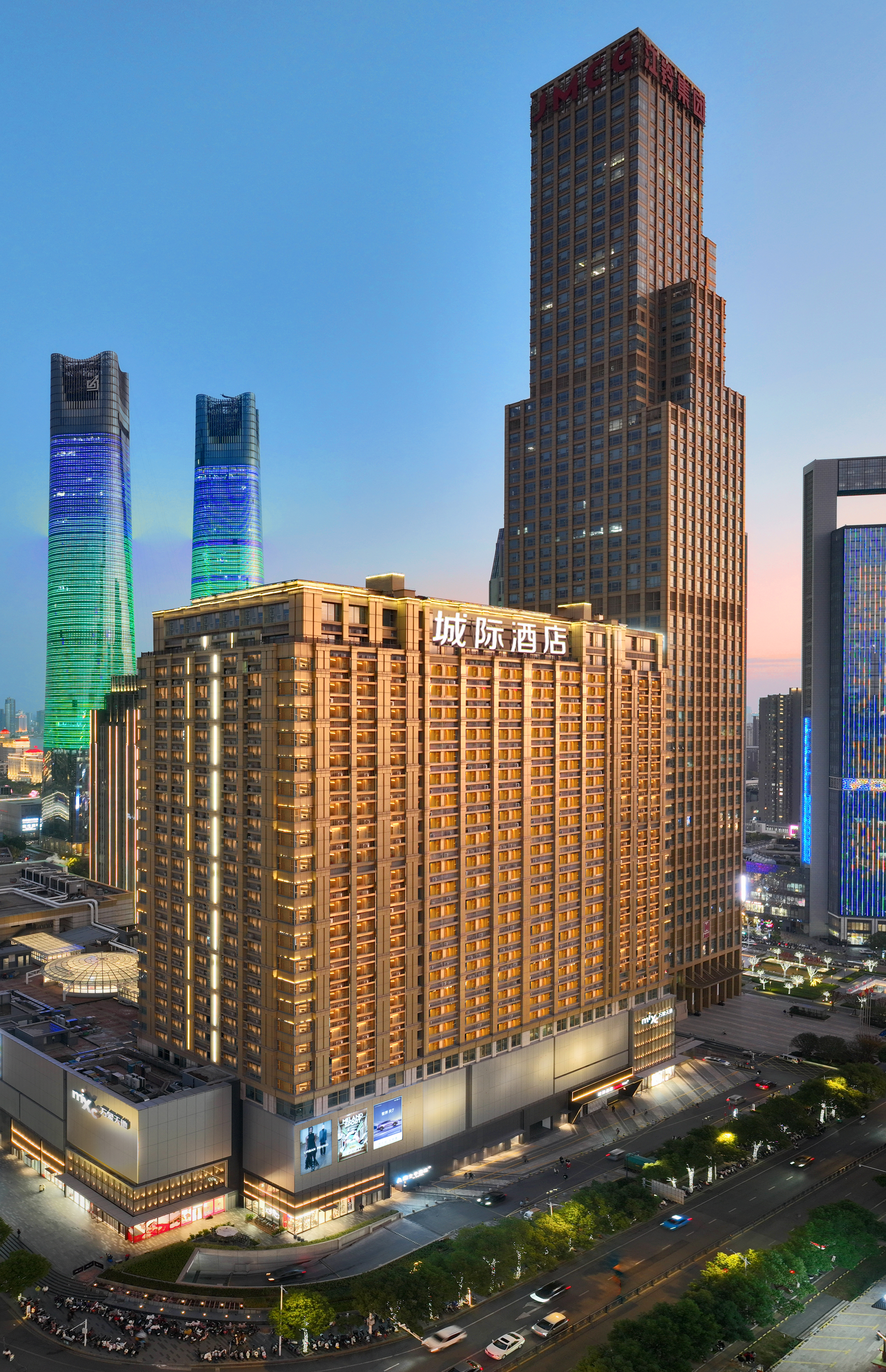 南昌红谷滩万达广场城际酒店