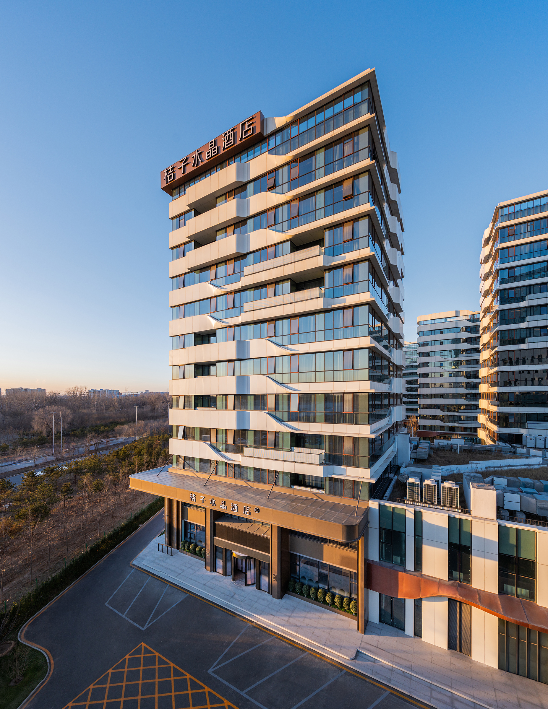 北京亦庄京东智能产业园桔子水晶酒店