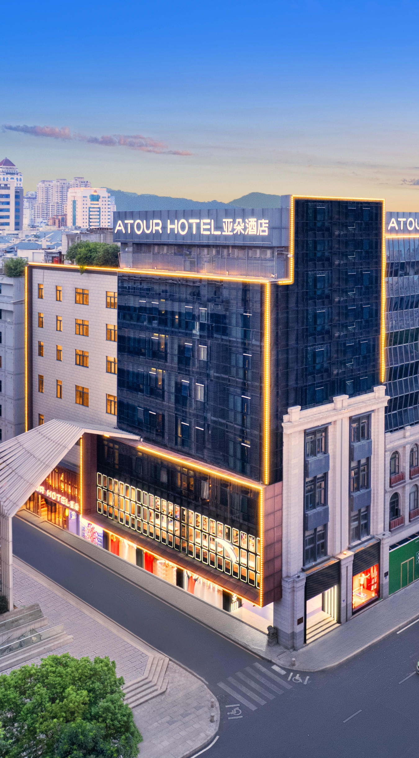 福州三坊七巷东街口地铁站亚朵酒店