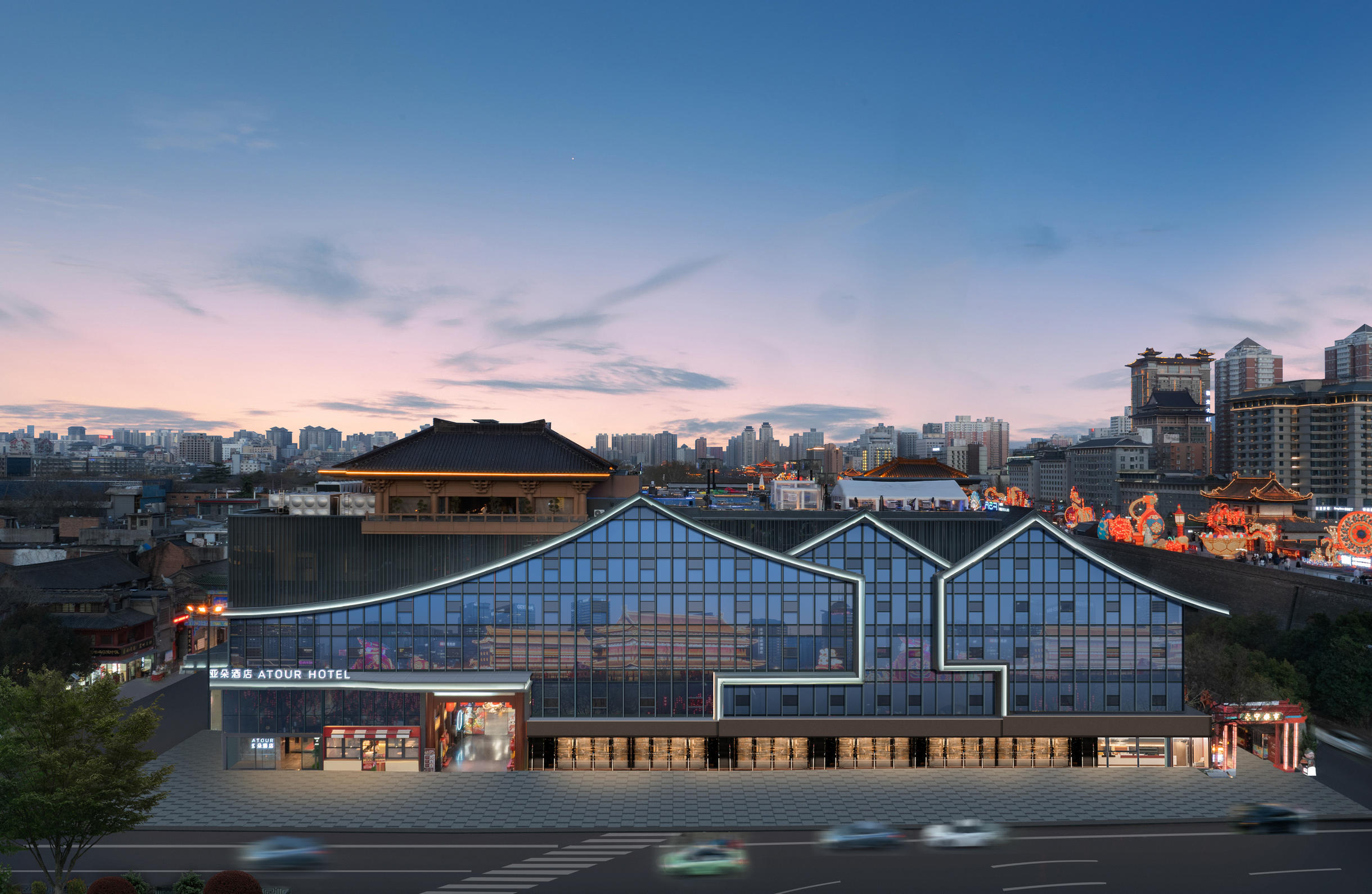 西安钟楼永宁里亚朵酒店