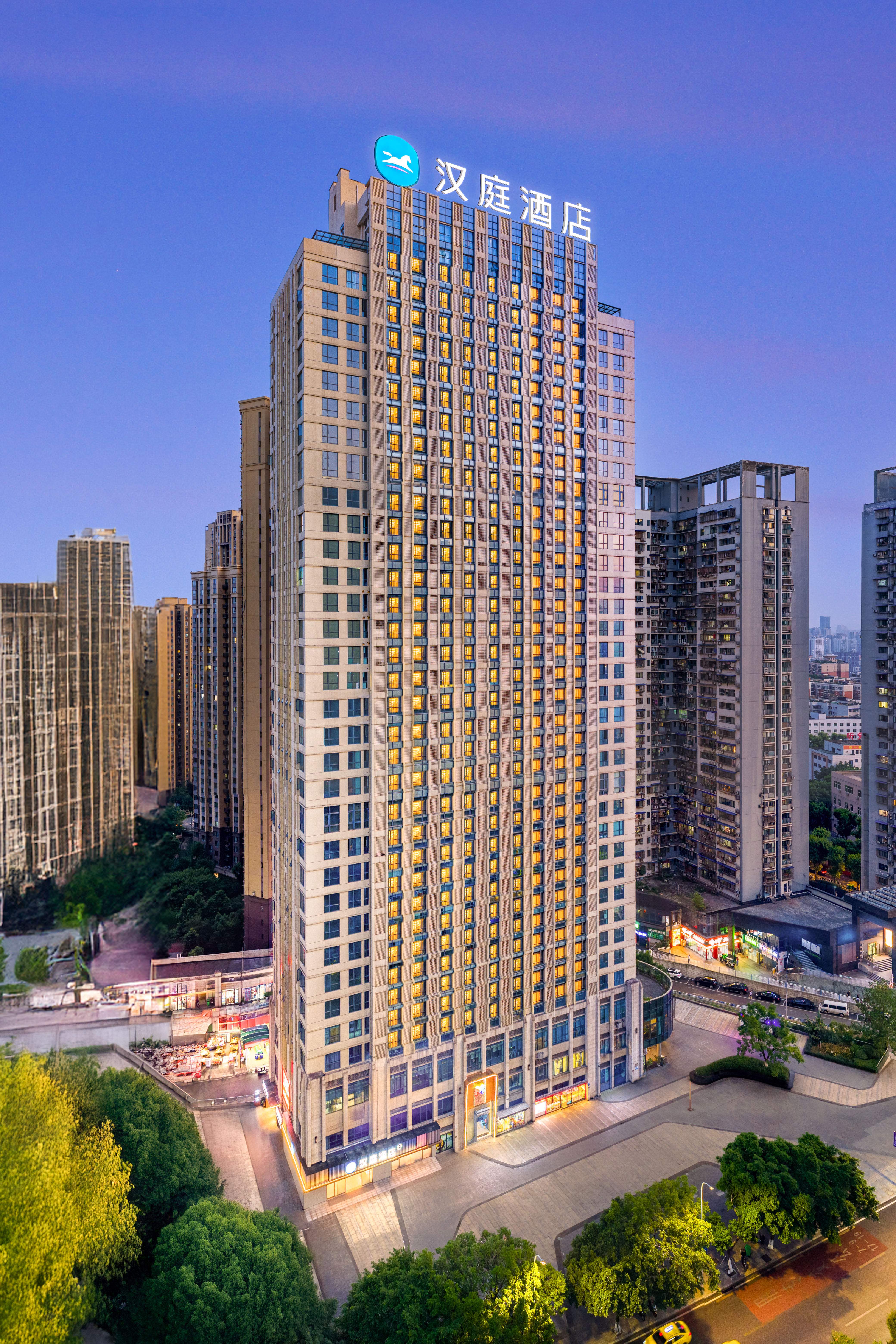 汉庭重庆大坪地铁站酒店