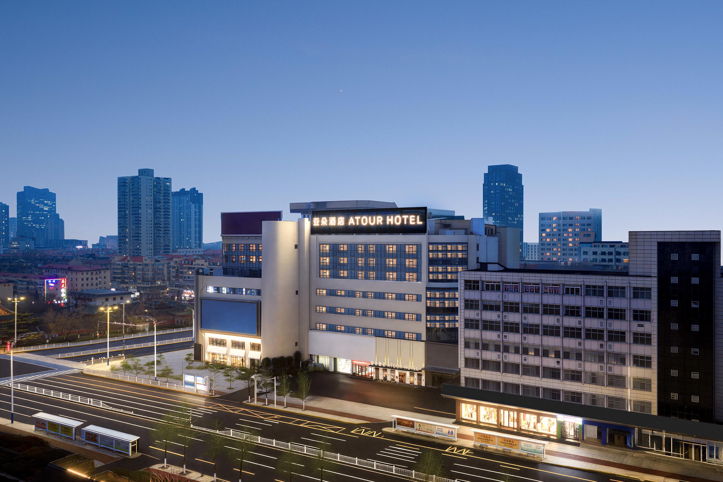 烟台滨海广场所城里大街亚朵酒店