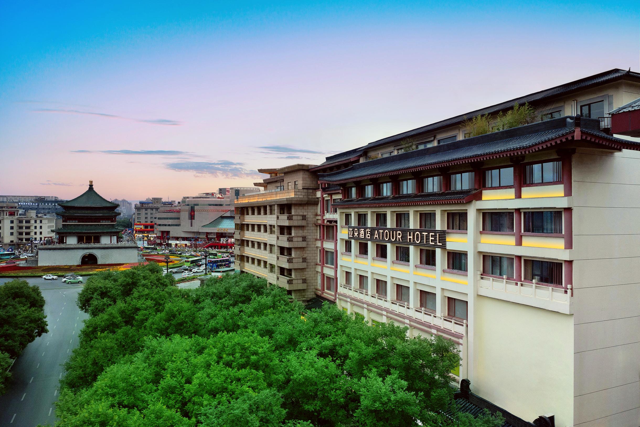 西安钟鼓楼广场亚朵酒店