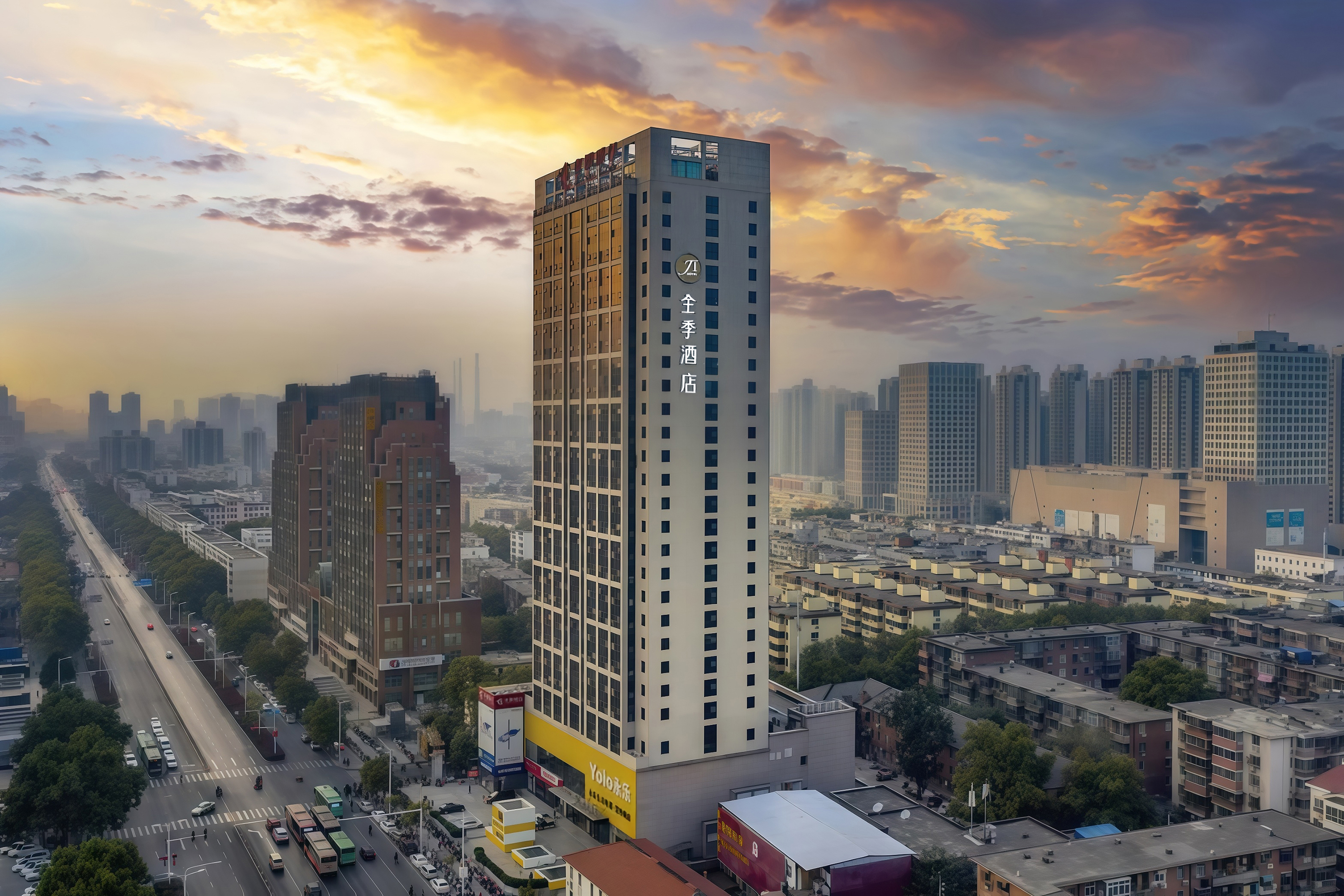 全季郑州建设路碧沙岗地铁站酒店