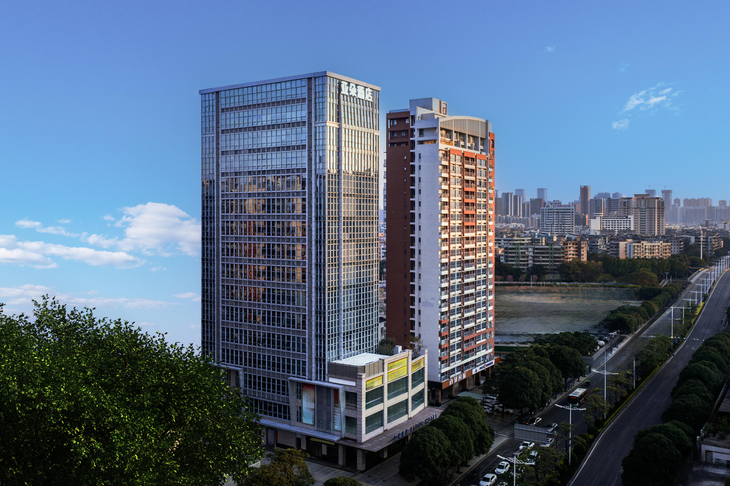 佛山祖庙叠滘地铁站亚朵酒店