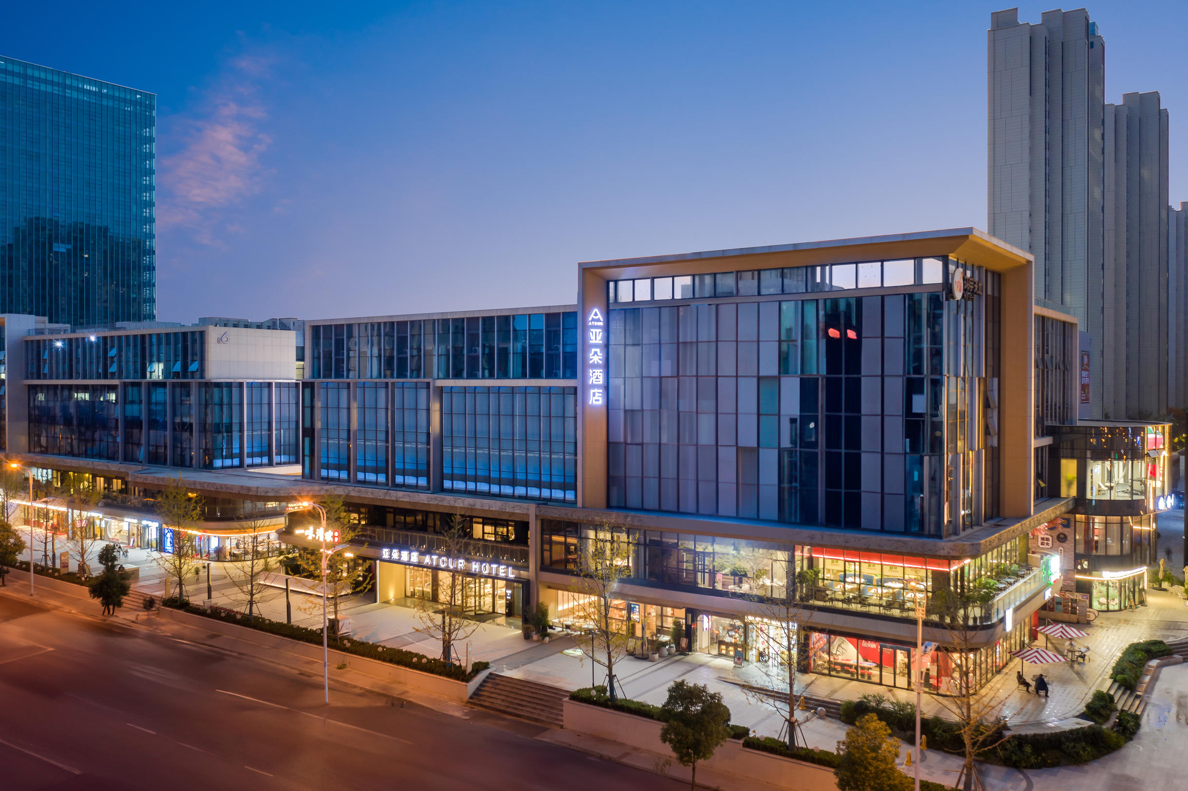合肥滨湖云谷金融城亚朵酒店
