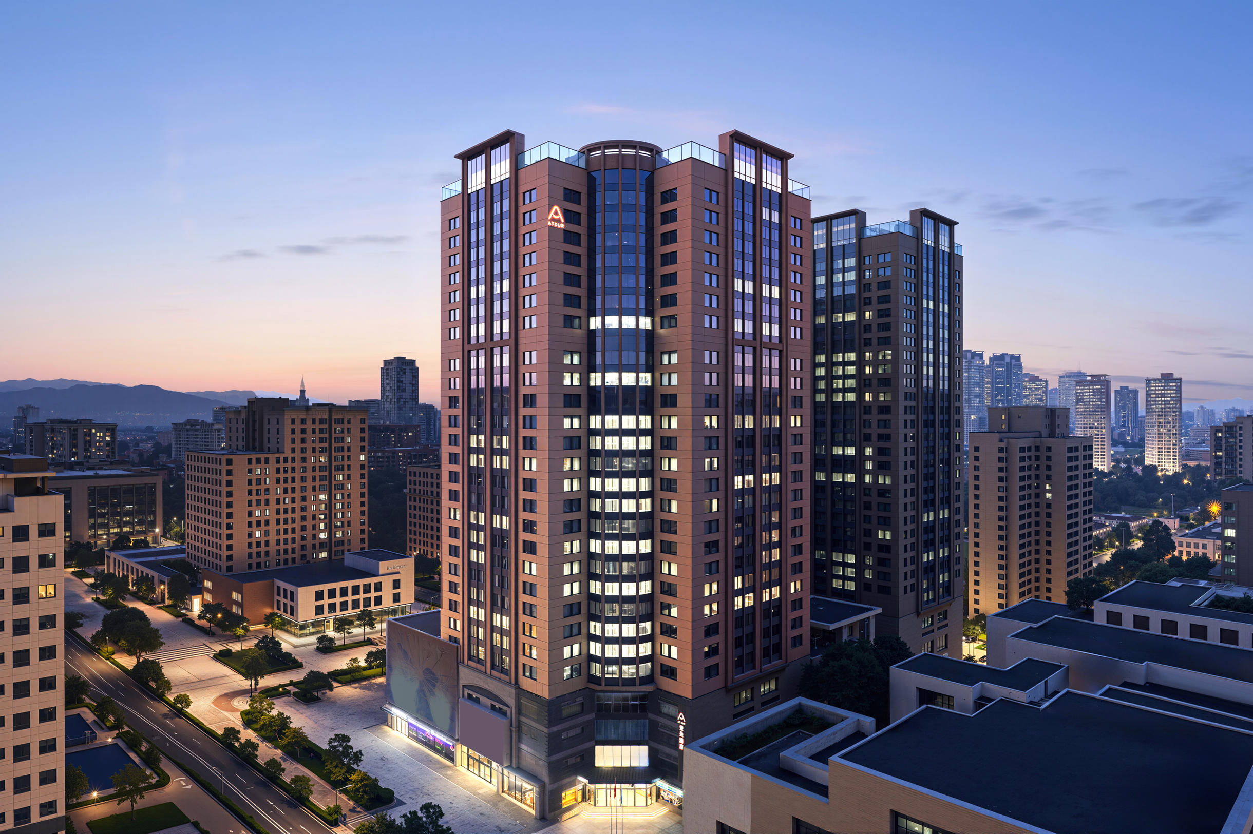 西安高新科技路地铁站亚朵酒店