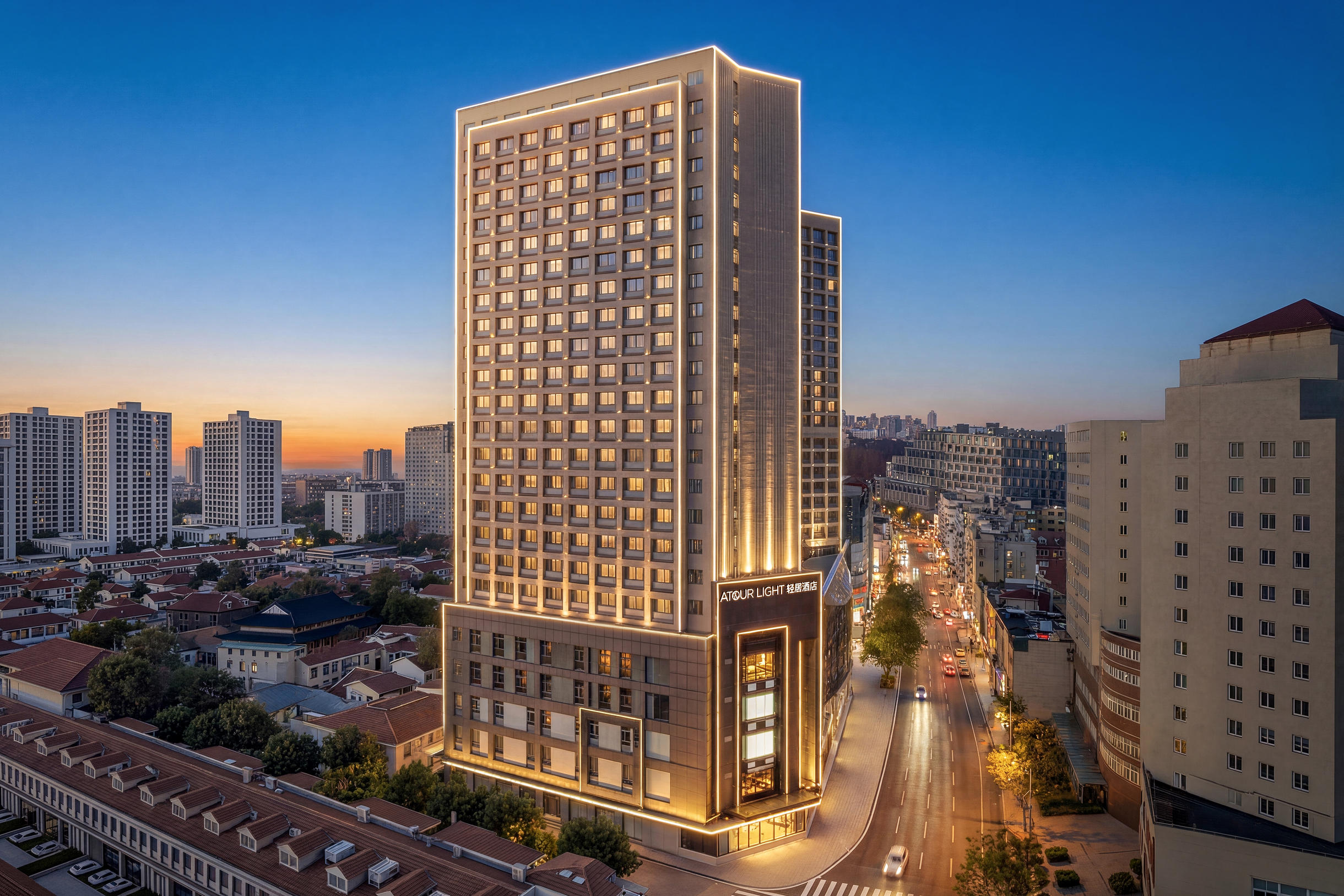 上海虹口海伦路地铁站轻居酒店