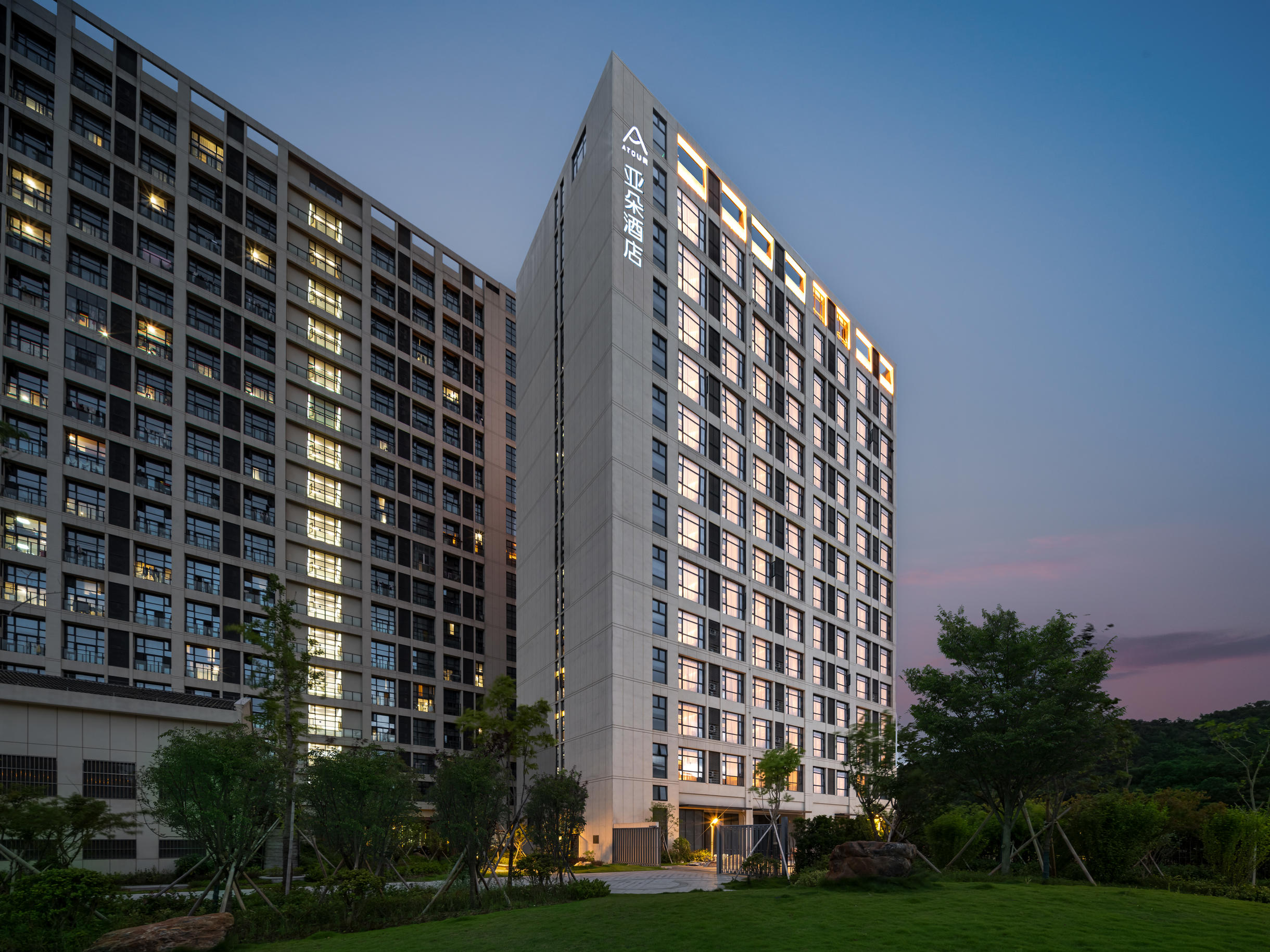 舟山临城新区新城大道亚朵酒店