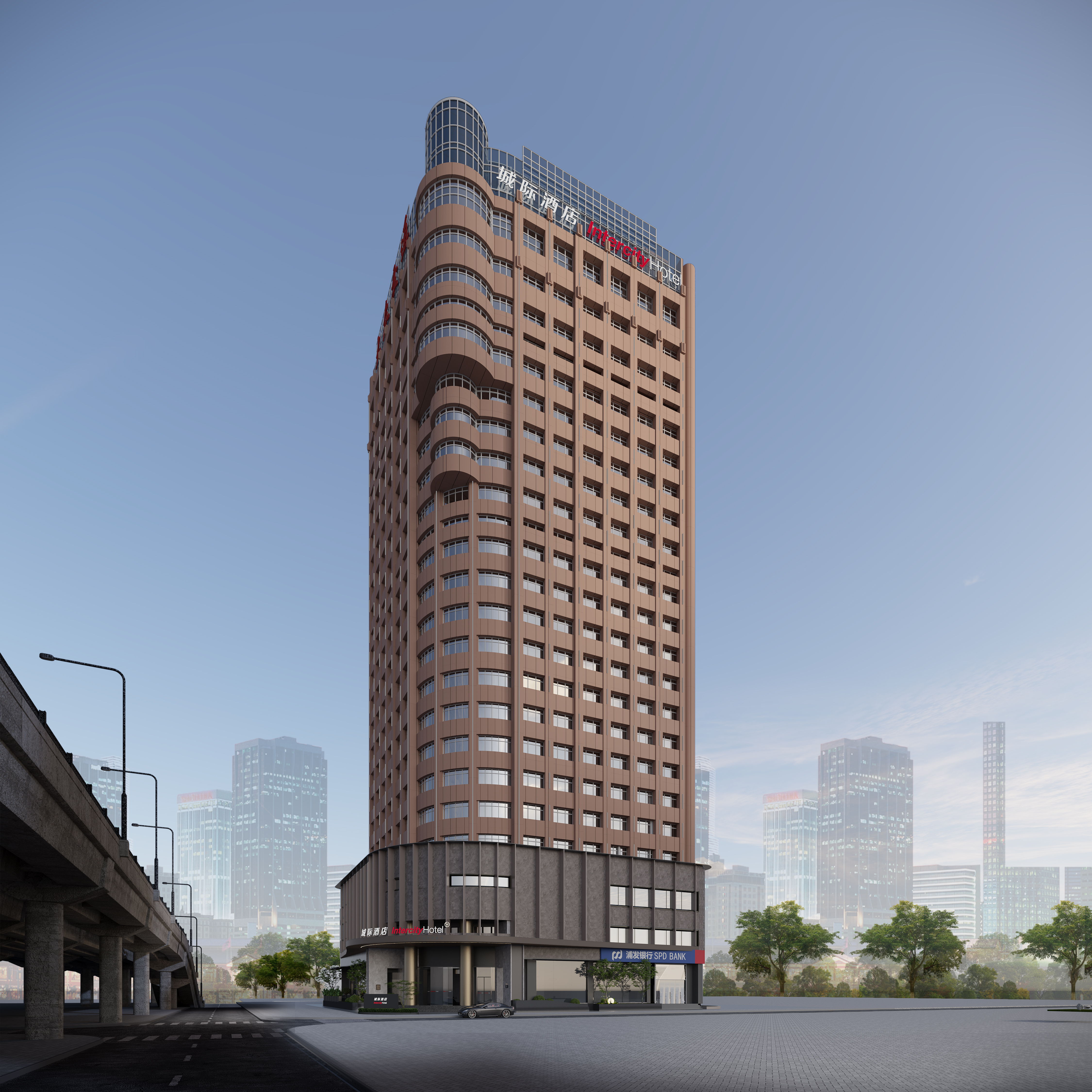 上海徐家汇中心城际酒店式服务公寓