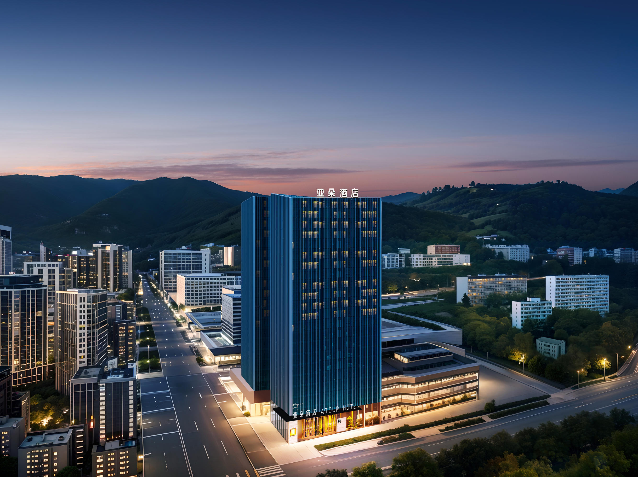 六盘水高铁站人民路亚朵酒店