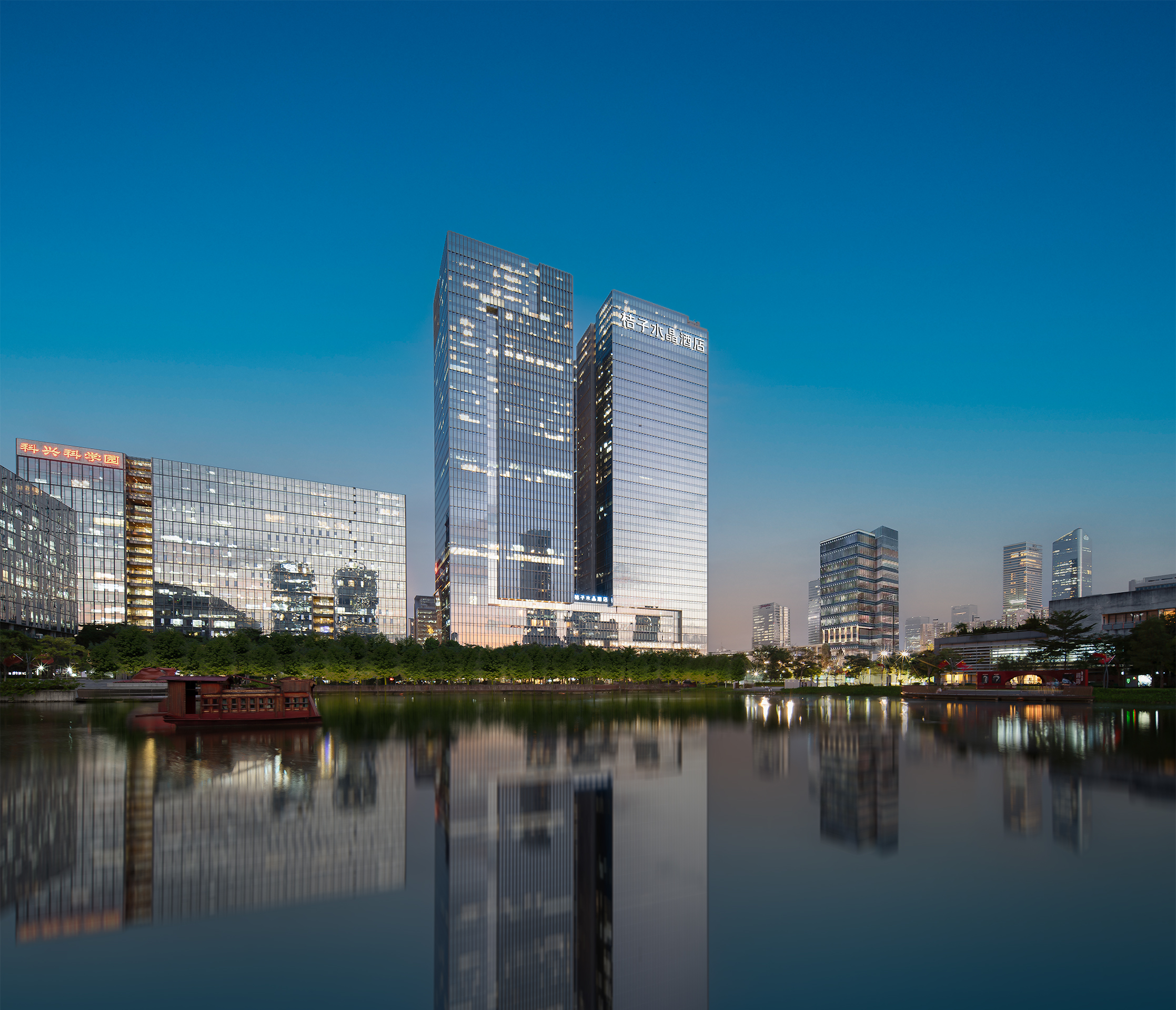 深圳南山科技园桔子水晶酒店