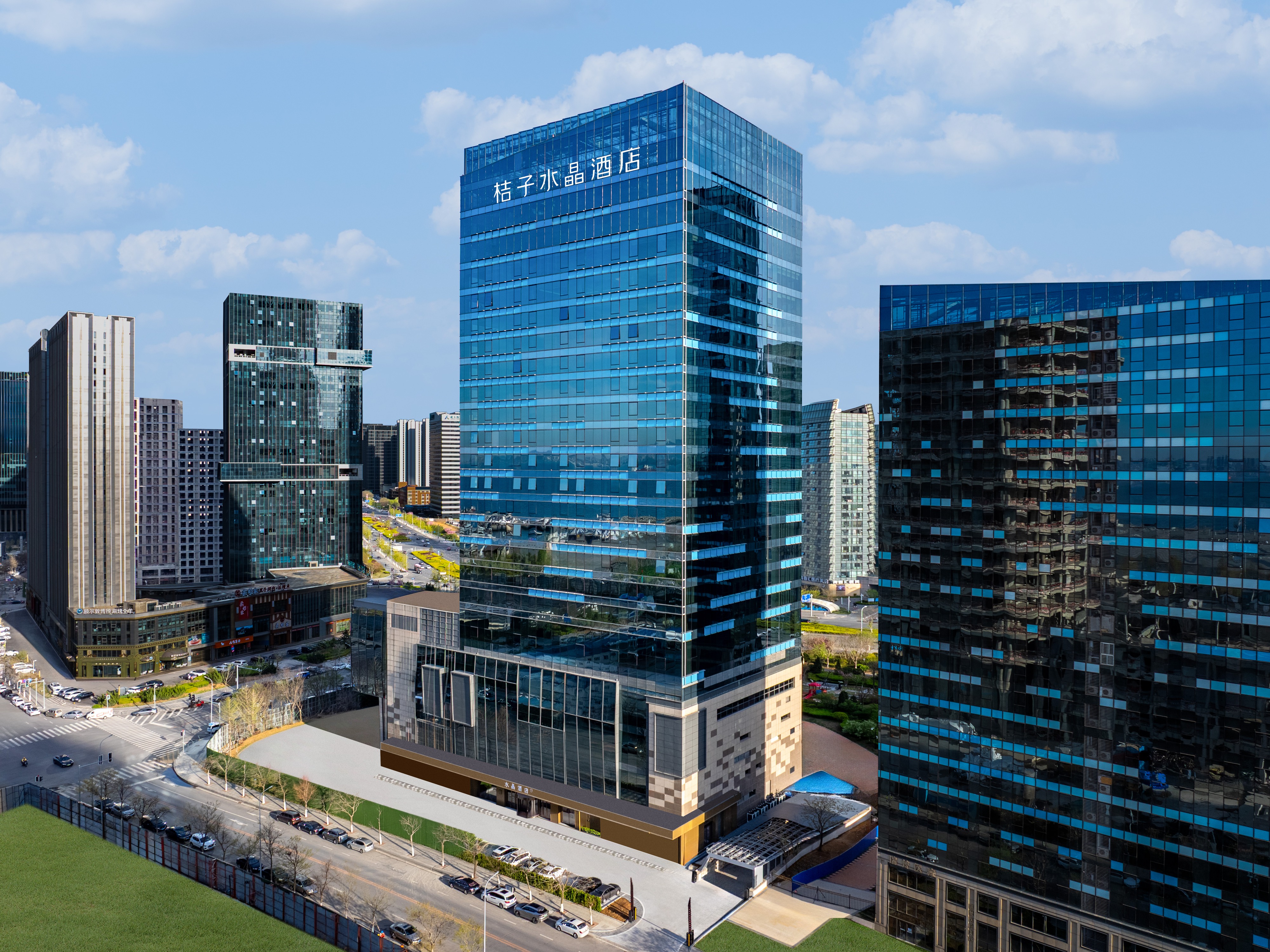 大连东港商务区桔子水晶酒店