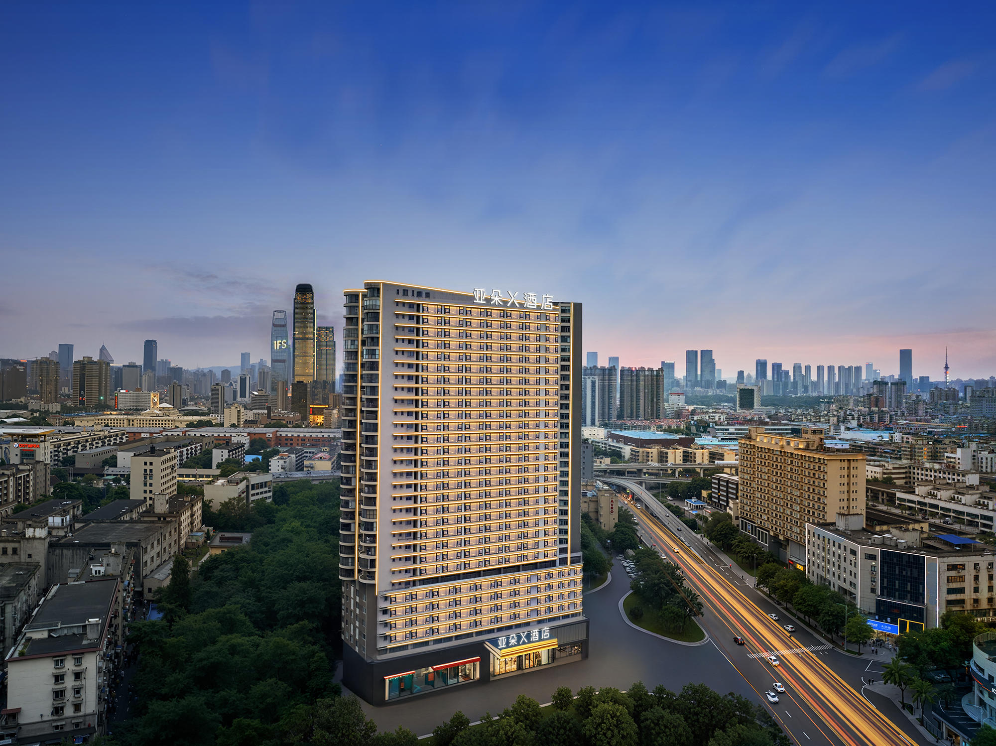 长沙站万家丽中路亚朵X酒店