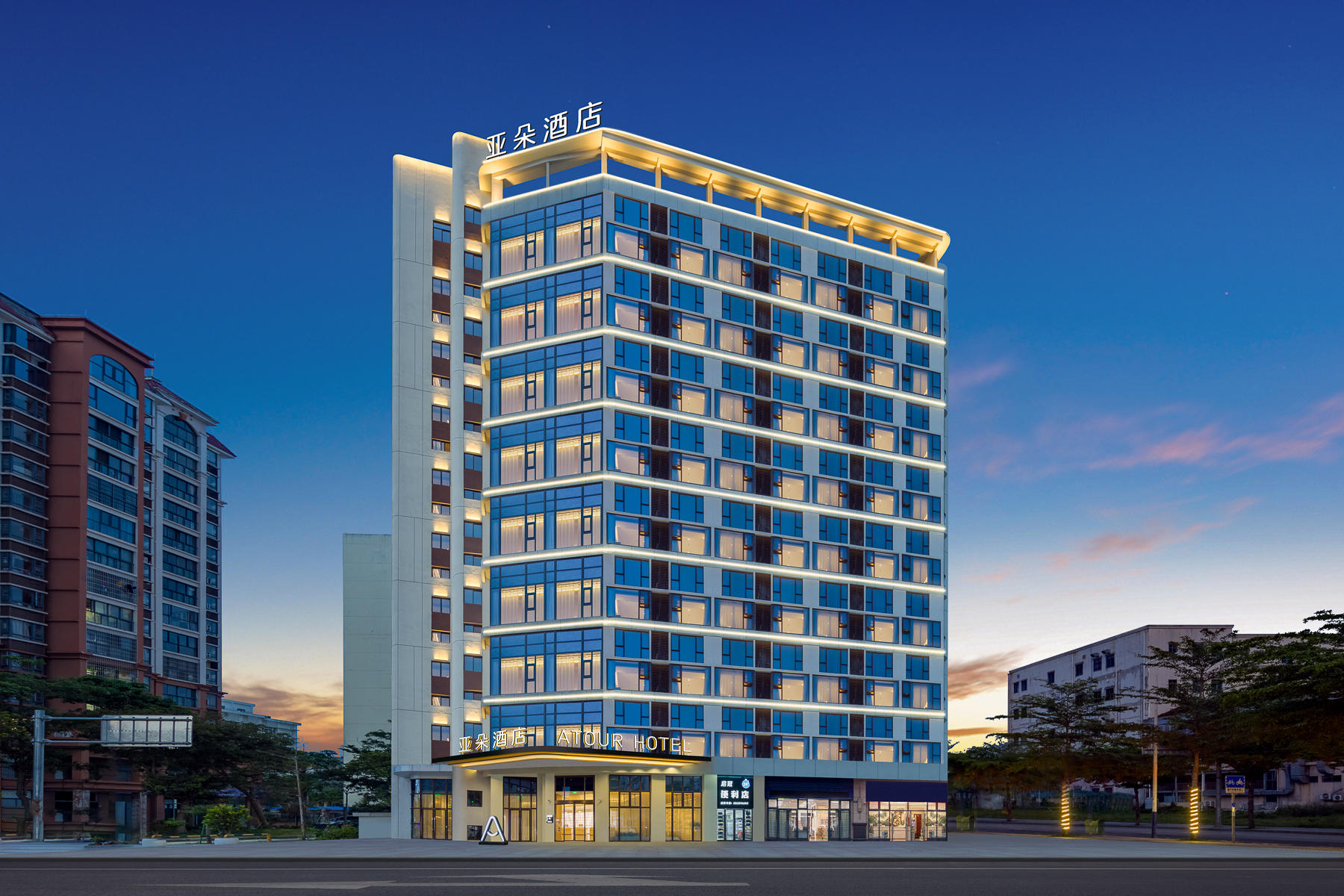 海口海南大学人民大道亚朵酒店