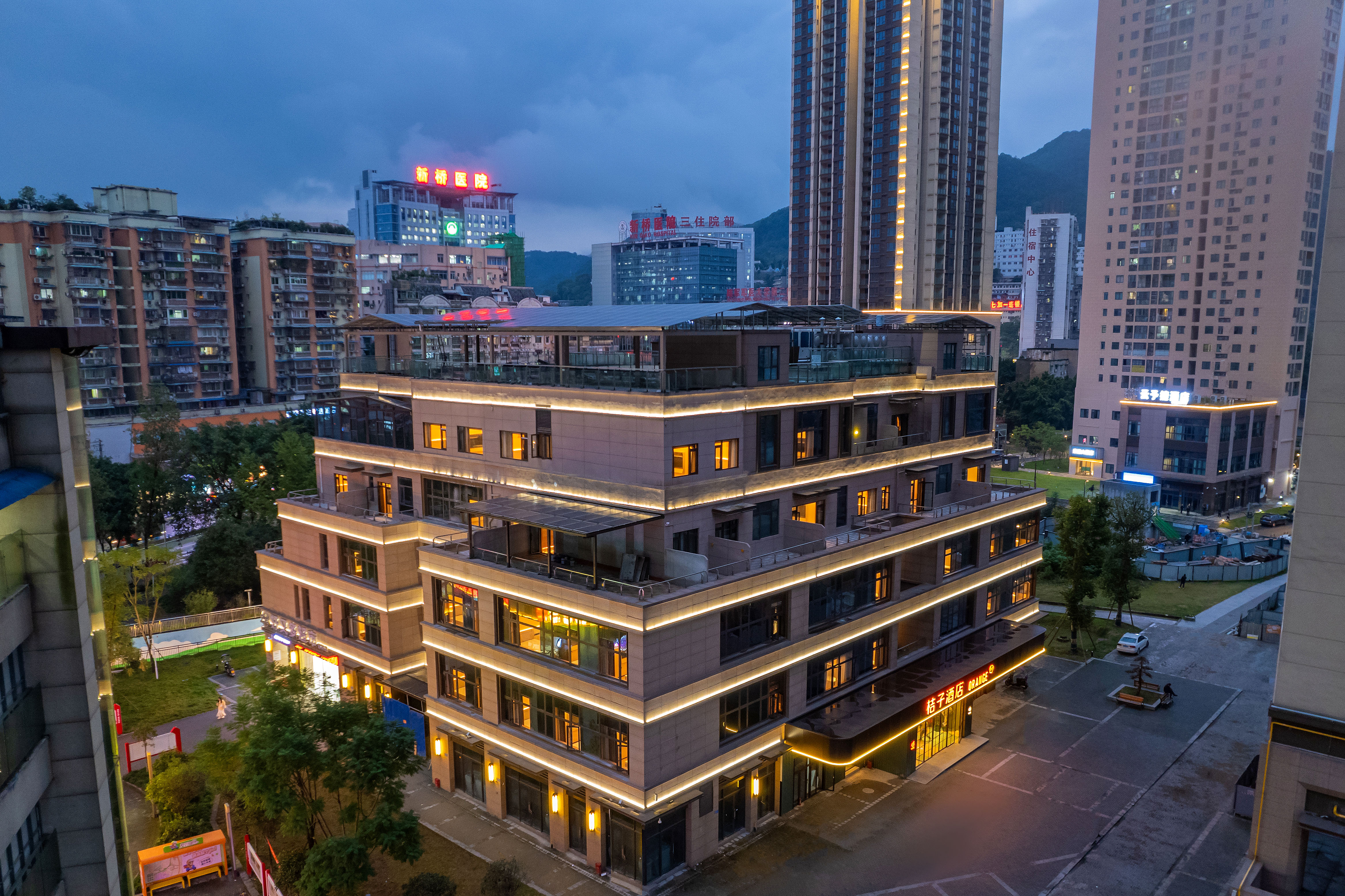 桔子重庆西站新桥医院酒店