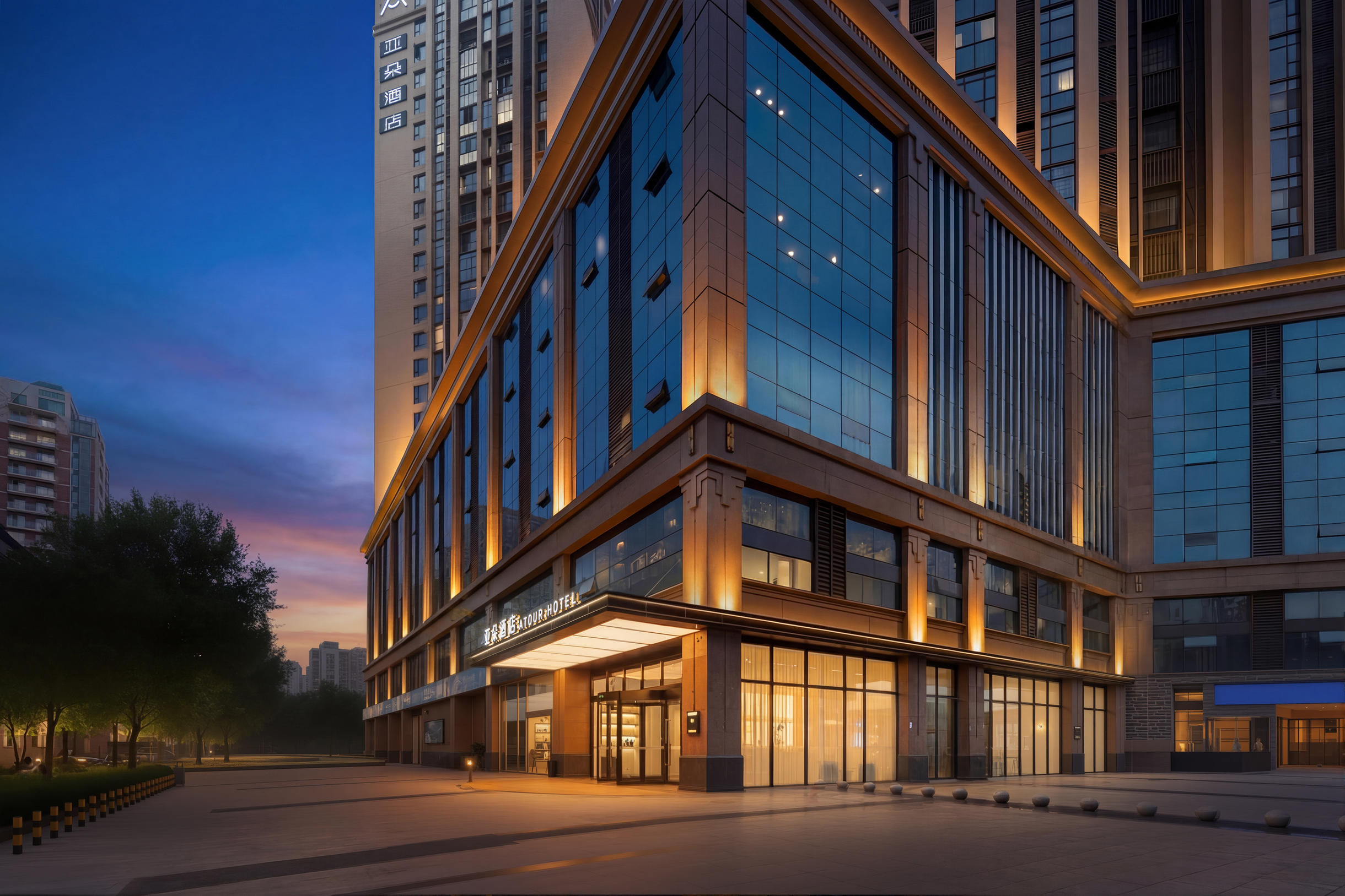 成都玉林生活广场川大望江校区亚朵酒店