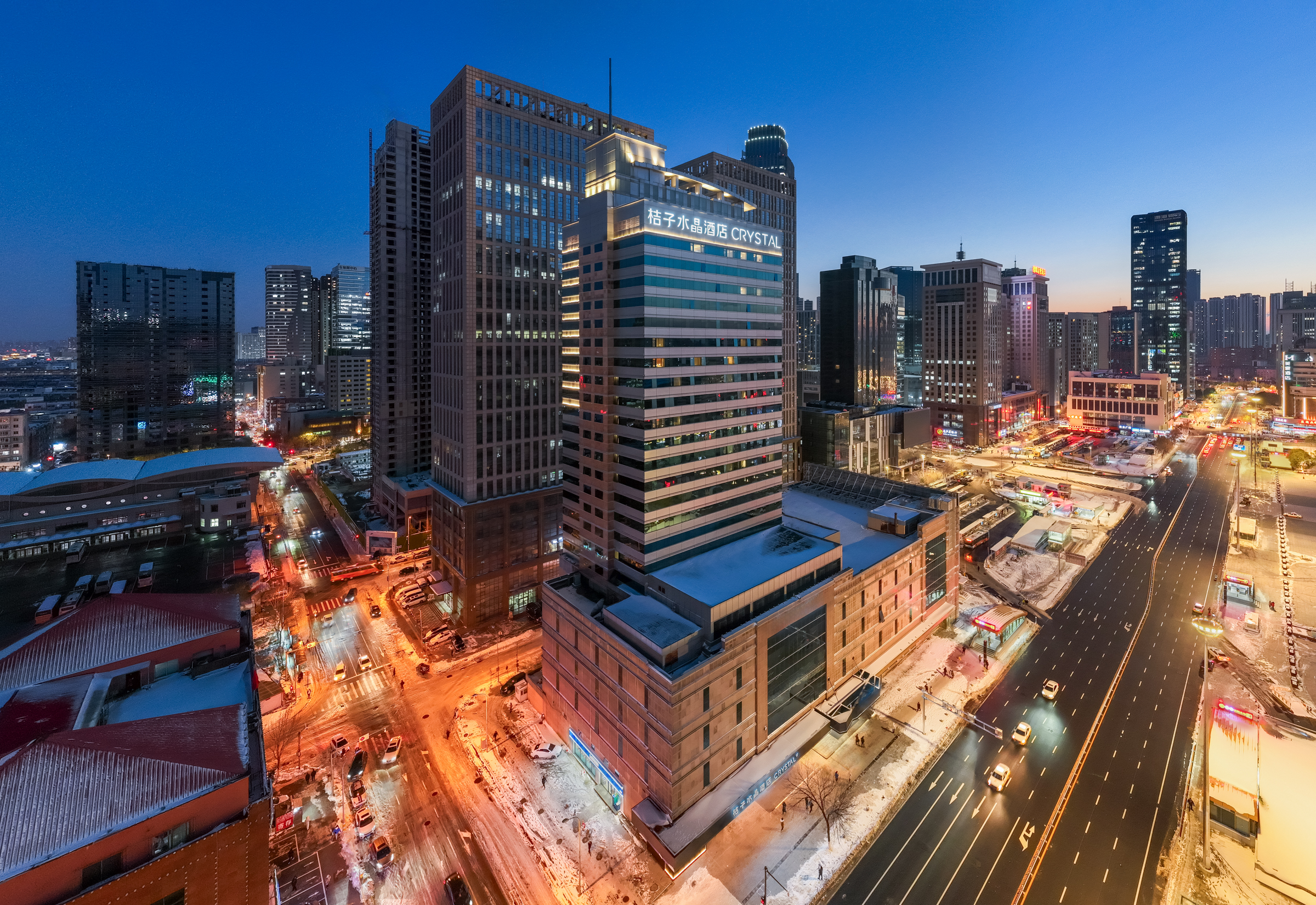 沈阳北站桔子水晶酒店