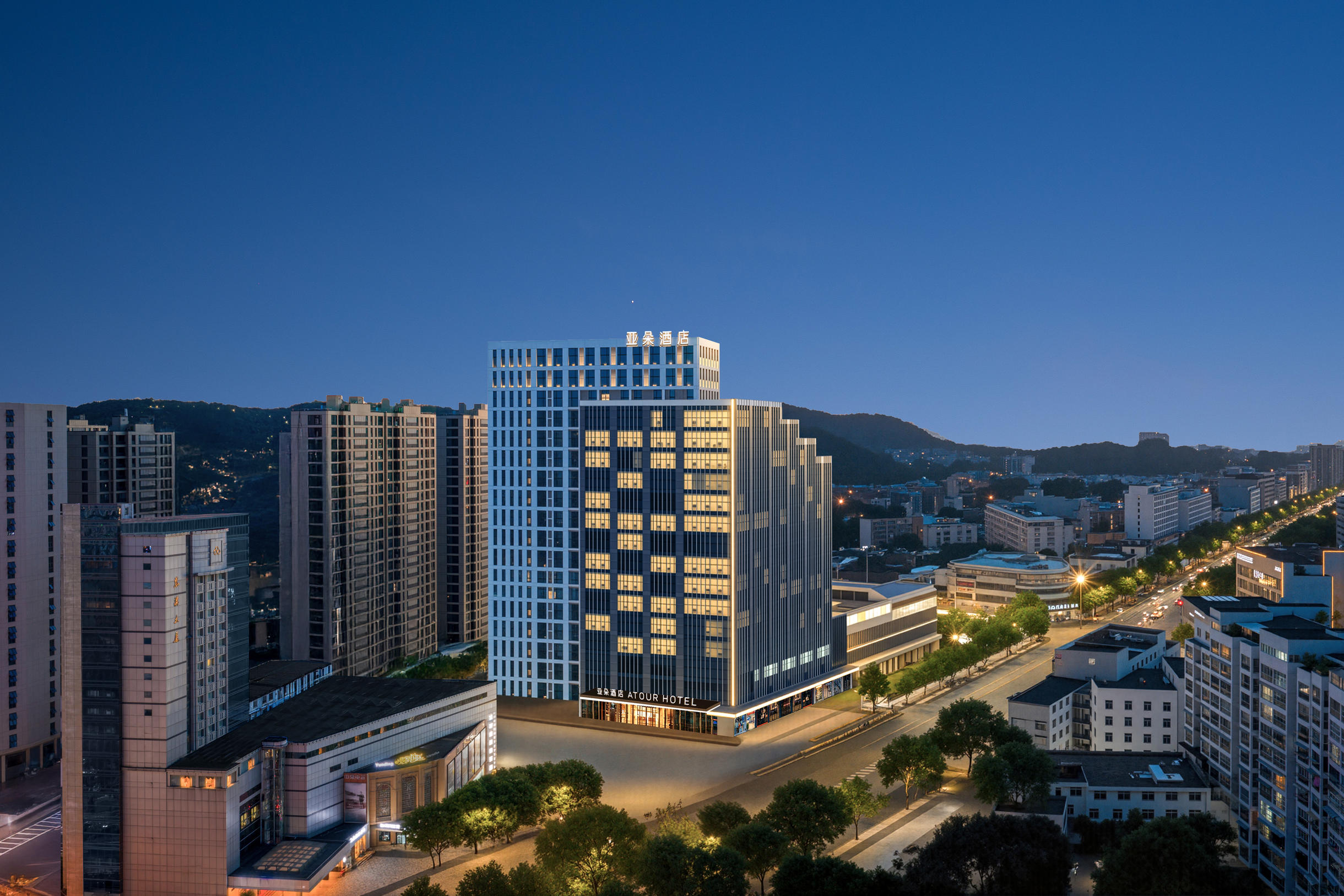 慈溪上林坊银泰百货亚朵酒店