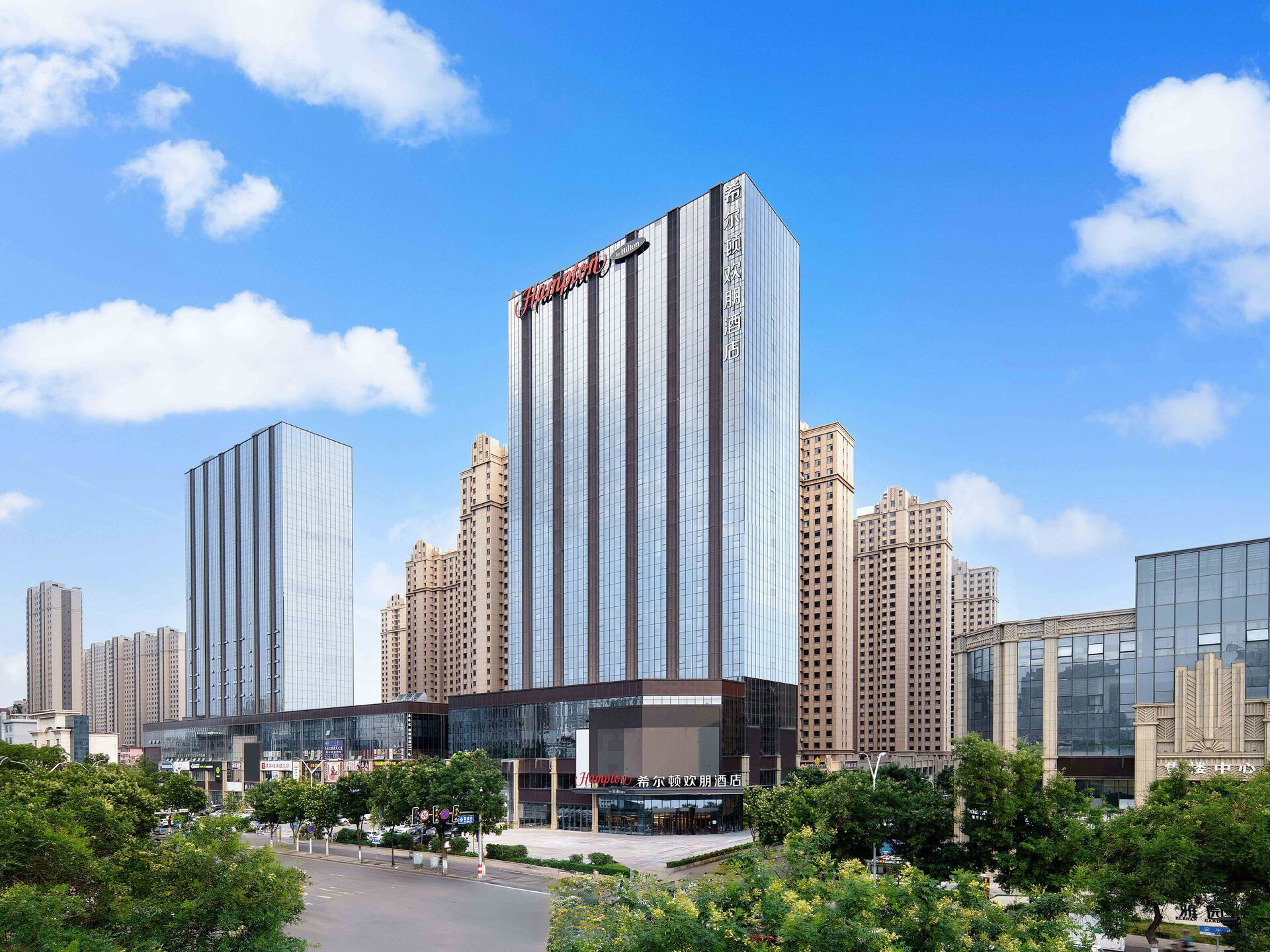 晋中榆次安宁街希尔顿欢朋酒店