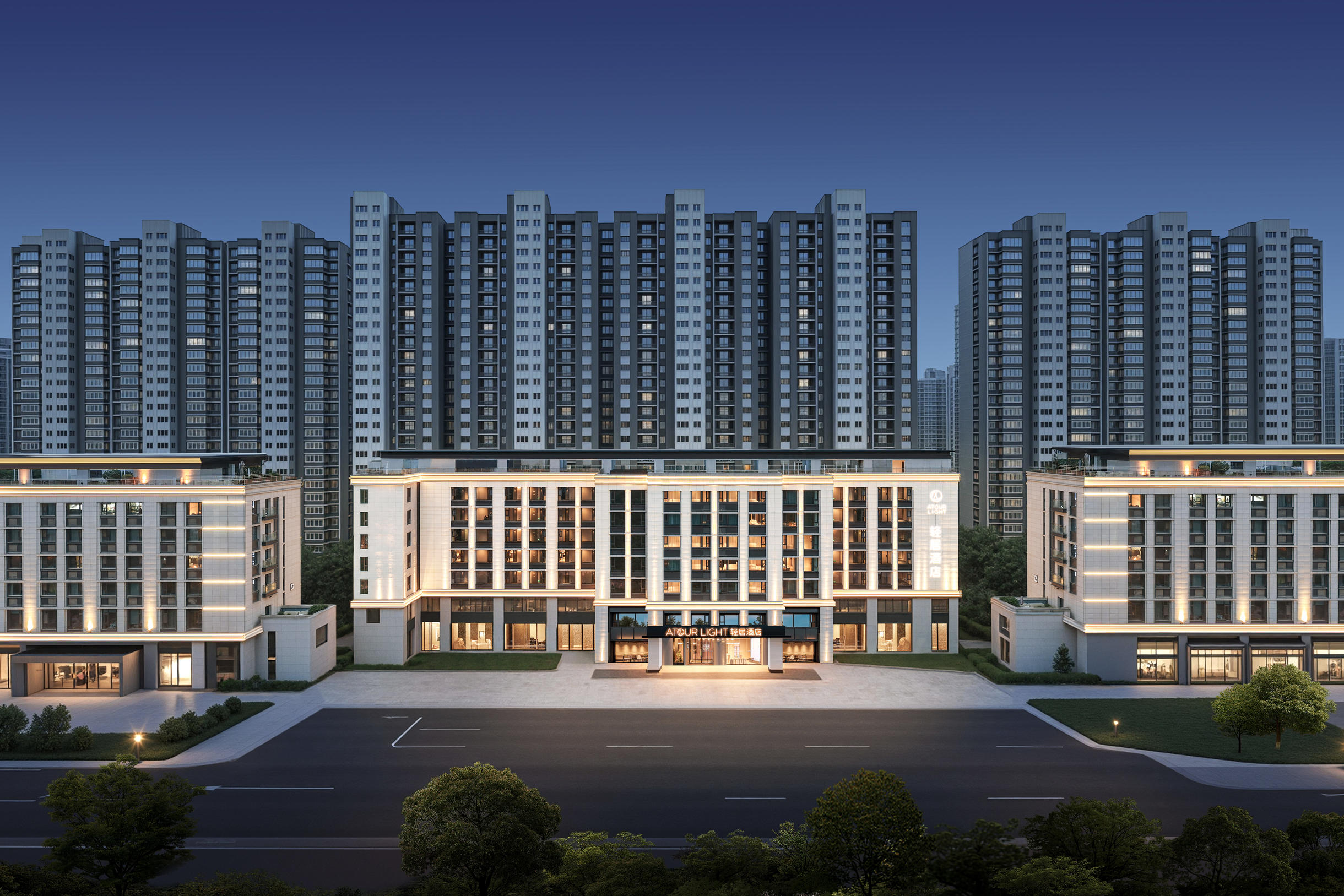 西安大唐不夜城理工大曲江校区地铁站轻居酒店