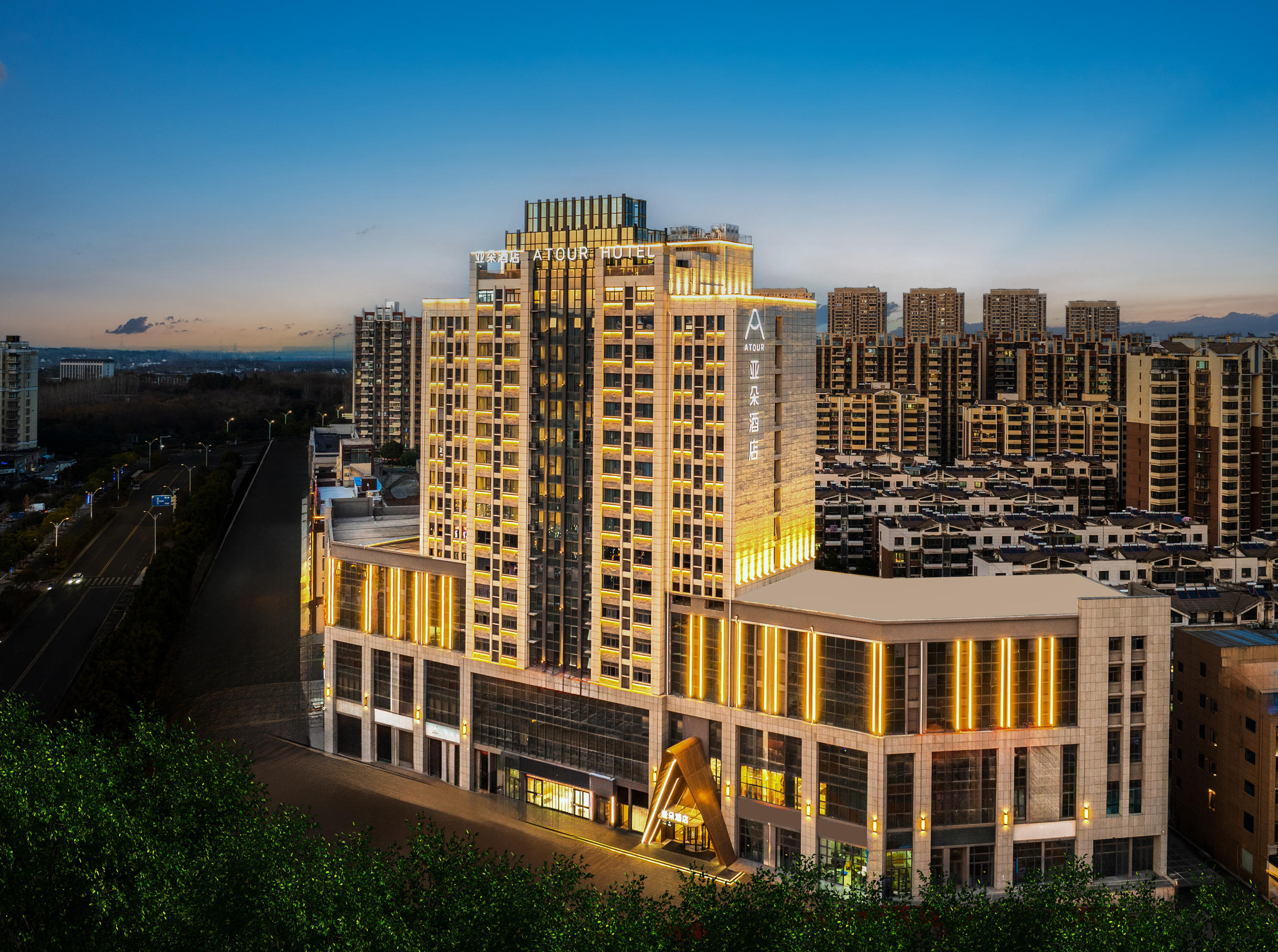 盱眙尅街山水大道亚朵酒店