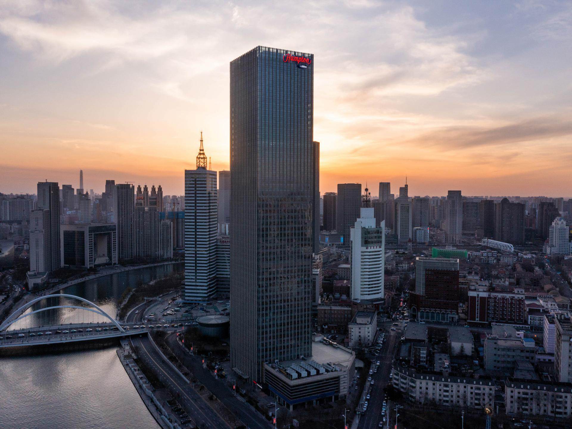 天津天津站希尔顿欢朋酒店