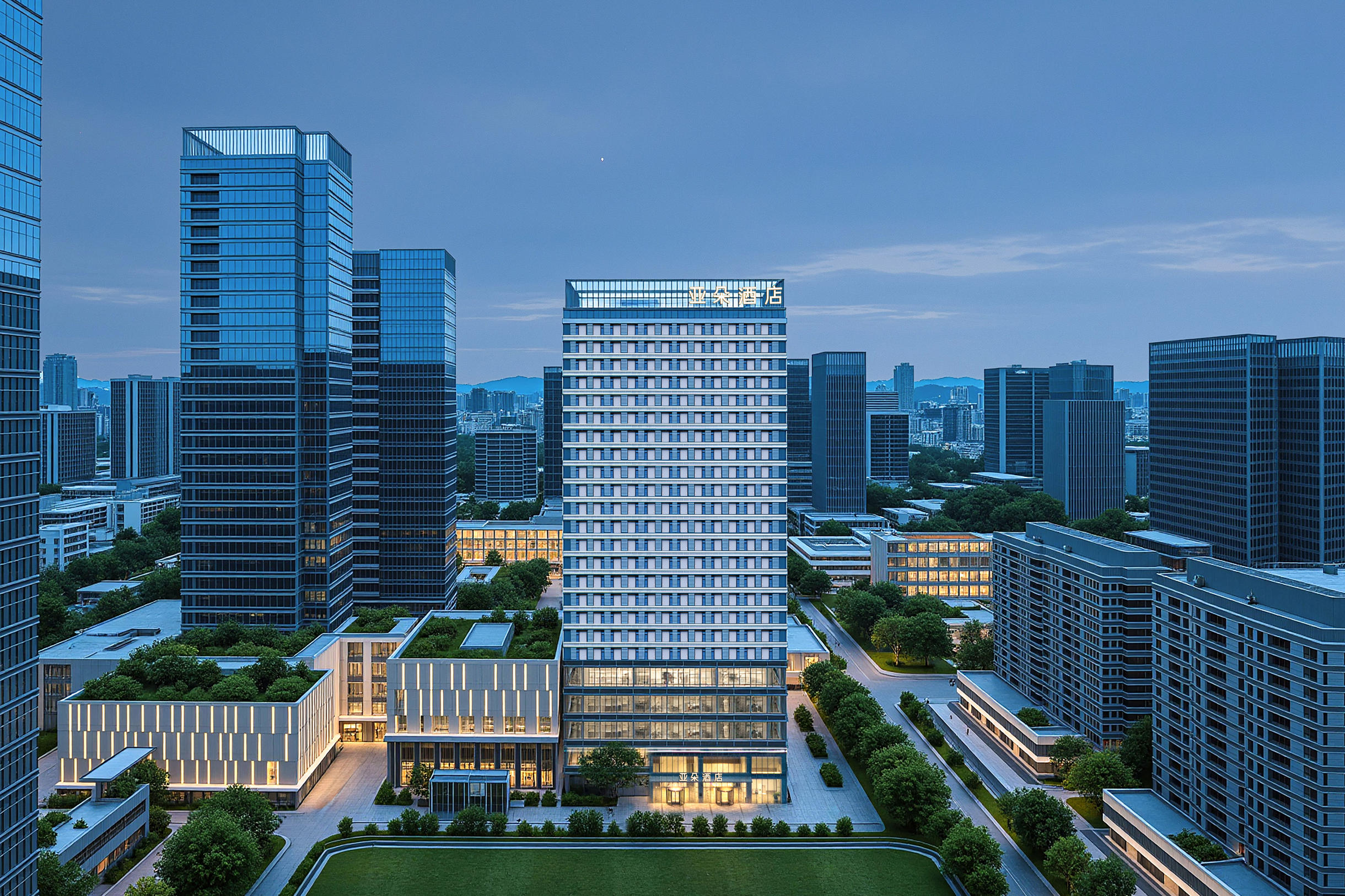 杭州滨江银泰亚朵酒店