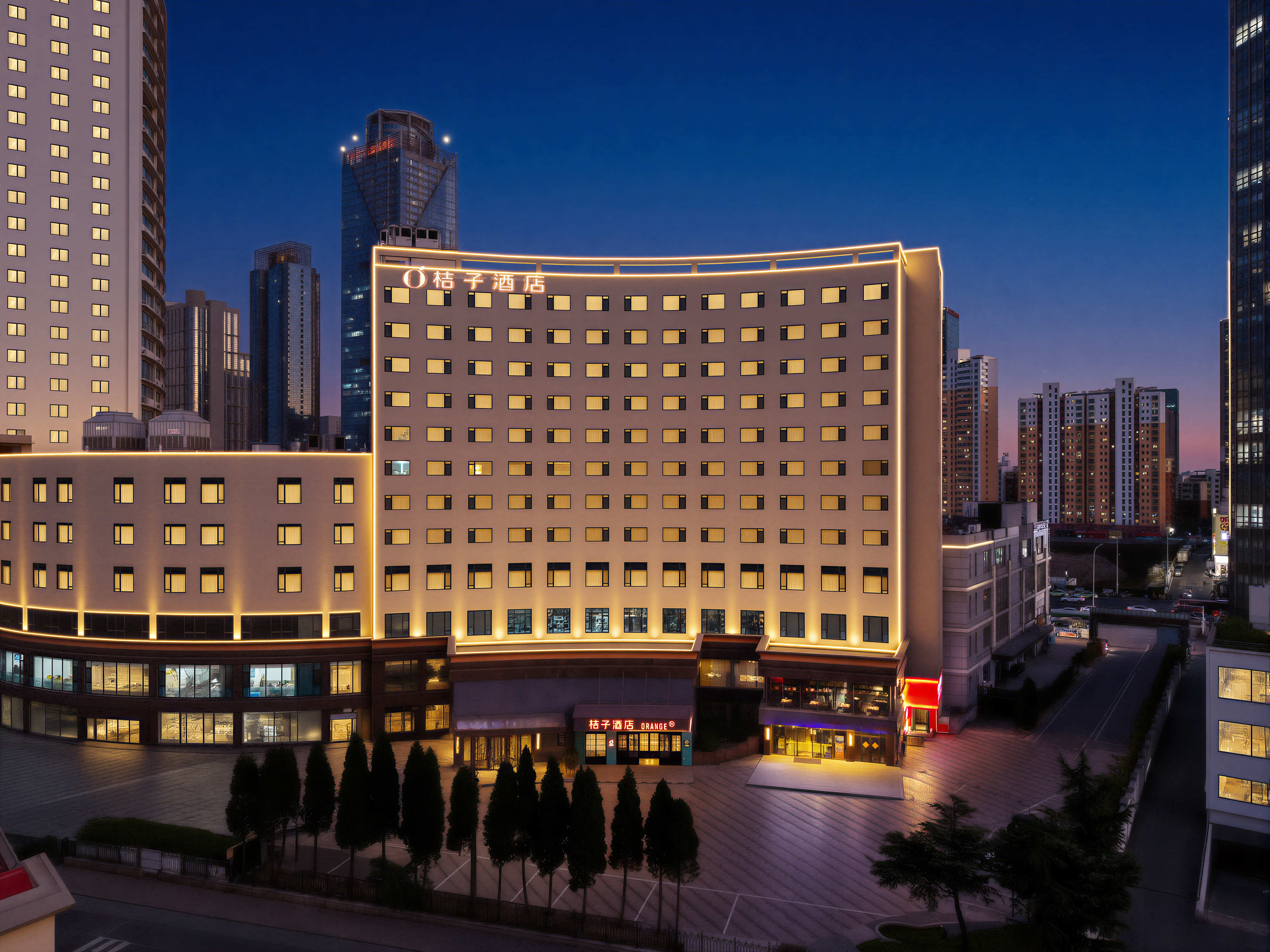 桔子青岛黄岛区政府石油大学酒店