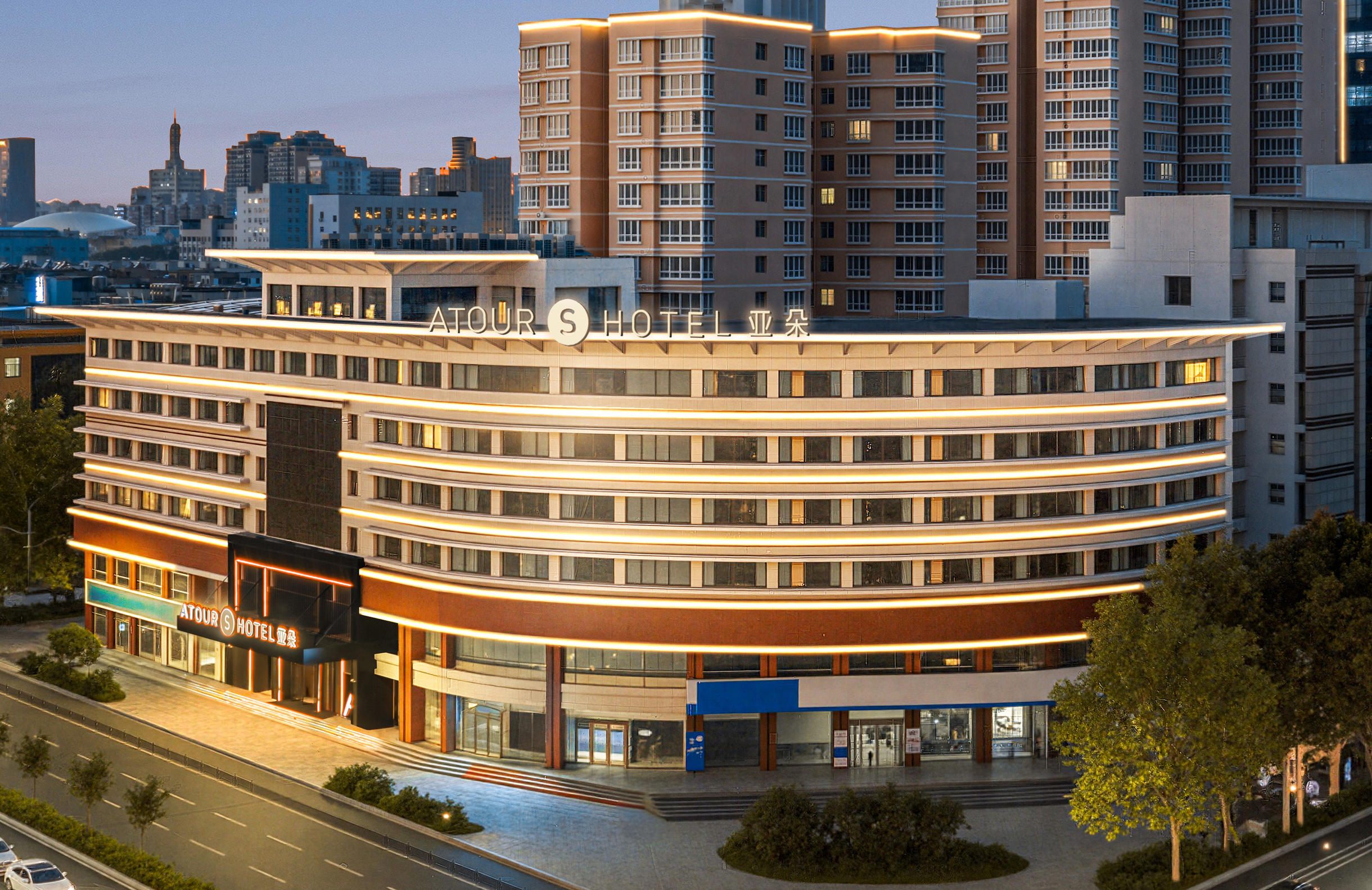 郑州二七广场东大街亚朵S酒店